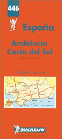 Michelin Spain Southern Map No. 446 (Michelin Maps & Atlases) - Wide World Maps & MORE! - Book - Wide World Maps & MORE! - Wide World Maps & MORE!