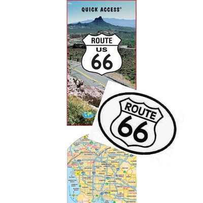 US Route 66 Map & Decal Set [Map] Global Graphics - Wide World Maps & MORE!