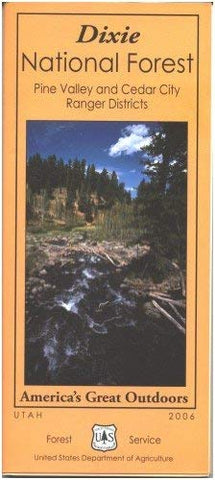 Dixie National Forest Map (Pine Valley & Cedar City Ranger Districts) - Waterproof - Wide World Maps & MORE! - Map - United States Department of Agriculture - Wide World Maps & MORE!