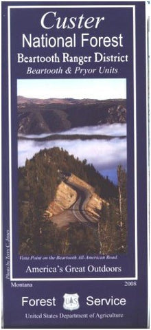 Map: Custer Natl Forest: Beartooth RD - Wide World Maps & MORE! - Book - Wide World Maps & MORE! - Wide World Maps & MORE!