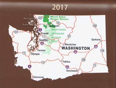 Mt. Baker-Snoqualmie National Forest (Mount Baker Ranger District) Map - Wide World Maps & MORE! - Map - U.S. Forest Service - Wide World Maps & MORE!