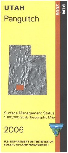 Map: Panguitch - Surface Management - Wide World Maps & MORE! - Book - Wide World Maps & MORE! - Wide World Maps & MORE!