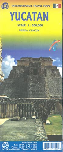 Yucatan Travel Reference (Waterproof) 1:500K - Wide World Maps & MORE!