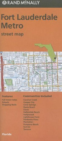 Rand McNally Folded Map: Fort Lauderdale Metro Street Map - Wide World Maps & MORE! - Map - Rand McNally & Company - Wide World Maps & MORE!