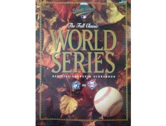 The Fall Classic World Series Official Souvenir Scorebook 1993 - Wide World Maps & MORE!