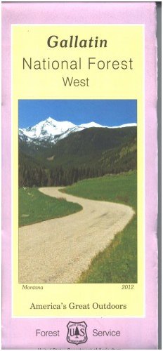Gallatin National Forest, West Half Topographic Map - Wide World Maps & MORE! - Book - Wide World Maps & MORE! - Wide World Maps & MORE!
