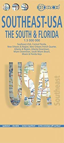 Borch Southeast Us Map - Wide World Maps & MORE! - Book - Wide World Maps & MORE! - Wide World Maps & MORE!
