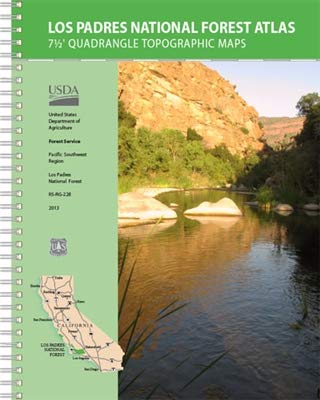 Los Padres National Forest Atlas - Wide World Maps & MORE! - Map - United States Department of Agriculture - Wide World Maps & MORE!
