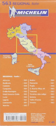 Michelin Toscana, Umbria, San Marino, Marche, Lazio, Abruzzo (Michelin Maps) - Wide World Maps & MORE! - Book - Wide World Maps & MORE! - Wide World Maps & MORE!
