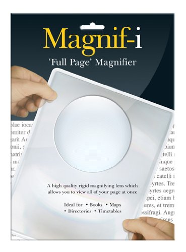 Magnif-I Full Page Magnifier - Wide World Maps & MORE!