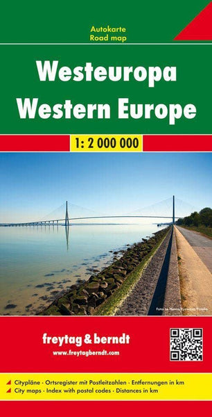 Western Europe Fb R (English, French and German Edition) [Map] fb - Wide World Maps & MORE!