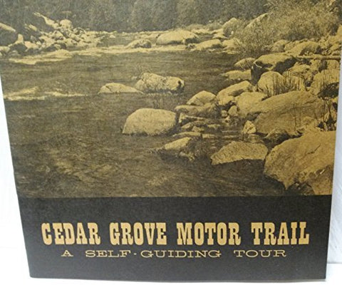 Cedar Grove Motor Trail - A Self-Guiding Tour - Wide World Maps & MORE! - Book - Wide World Maps & MORE! - Wide World Maps & MORE!