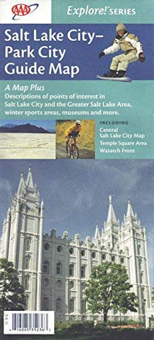 Salt Lake City, UT - Wide World Maps & MORE! - Office Product - AAA Publishing - Wide World Maps & MORE!