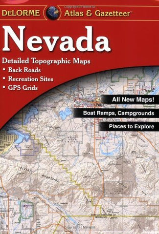 Nevada Atlas & Gazetteer by Delorme (2015-06-15) - Wide World Maps & MORE! - Book - Wide World Maps & MORE! - Wide World Maps & MORE!
