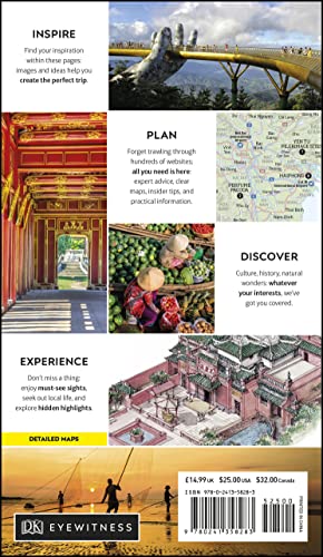 DK Eyewitness Vietnam: 2019 (Travel Guide) - Wide World Maps & MORE!