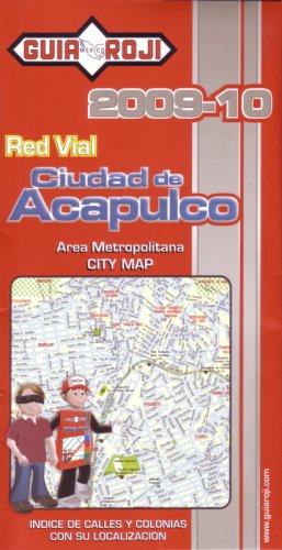 Ciudad de Acapulco Map by Guia Roji (Spanish Edition) - Wide World Maps & MORE!