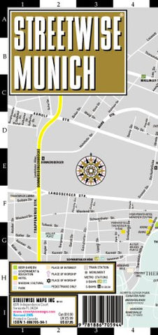 Streetwise Munich (Streetwise) Brown, Micheal E. - Wide World Maps & MORE!