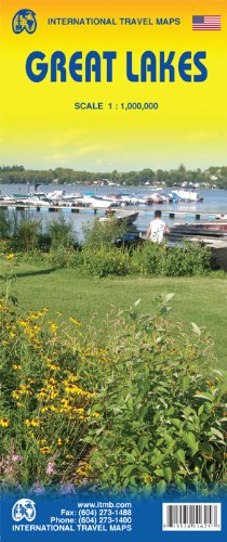 Great Lakes Travel Reference Map 1:1,000,000 - Wide World Maps & MORE! - Book - Wide World Maps & MORE! - Wide World Maps & MORE!