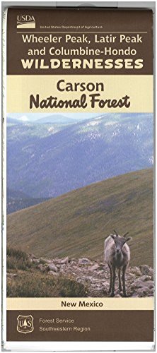 Map: Wheeler Peak, Latir Peak, Columbine -Hondo Wildernesses - Wide World Maps & MORE! - Book - Wide World Maps & MORE! - Wide World Maps & MORE!