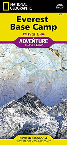 Everest Base Camp [Nepal] (National Geographic Adventure Map, 3001) - Wide World Maps & MORE!