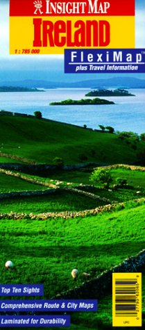 Insight Map Ireland: Fleximap Plus Travel Information (Insight Fleximaps) - Wide World Maps & MORE! - Book - Wide World Maps & MORE! - Wide World Maps & MORE!