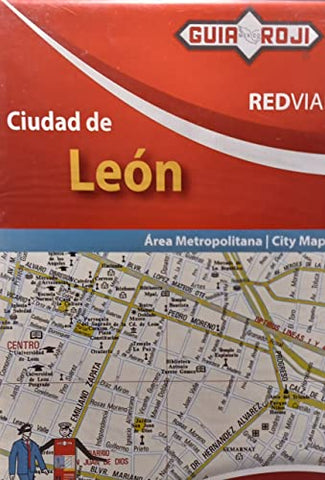 Red vial ciudad de León (Spanish Edition) - Wide World Maps & MORE!