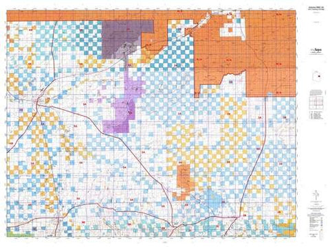 Arizona GMU 2A Hunt Area / Game Management Unit (GMU) Map - Wide World Maps & MORE! - Map - MyTopo - Wide World Maps & MORE!