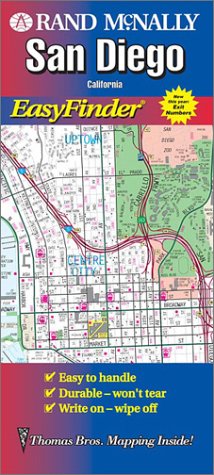 Rand McNally San Diego Easyfinder Map - Wide World Maps & MORE!