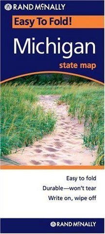 By Rand McNally - Rand McNally Easy To Fold: Michigan (Laminated) (Rand McNally Eas (Folded) (2010-04-20) [Map] - Wide World Maps & MORE! - Book - Wide World Maps & MORE! - Wide World Maps & MORE!