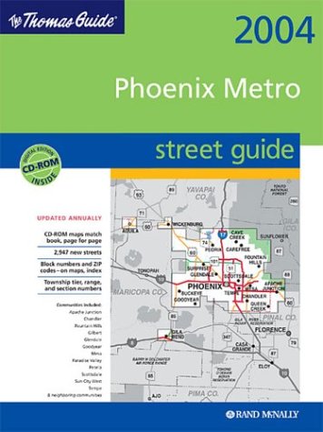 Thomas Guide 2004 Phoenix Metro Street Guide: Spiral - Wide World Maps & MORE! - Book - Brand: Thomas Brothers Maps - Wide World Maps & MORE!