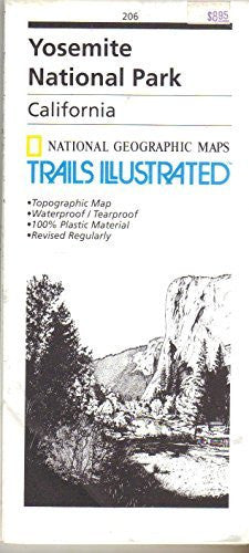 National Geographic, Trails Illustrated, Yosemite National Park: California, USA (Trails Illustrated - Topo Maps USA) - Wide World Maps & MORE!