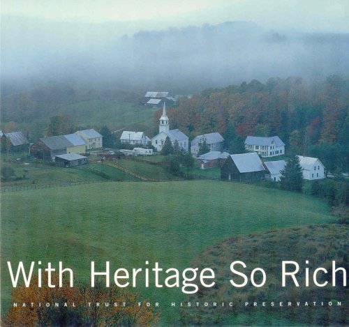 With Heritage So Rich - Wide World Maps & MORE! - Book - Brand: National Trust for Historic Preservation - Wide World Maps & MORE!