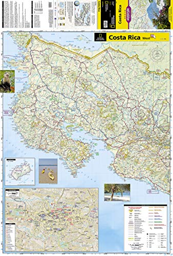 Costa Rica (National Geographic Adventure Map) - Wide World Maps & MORE!