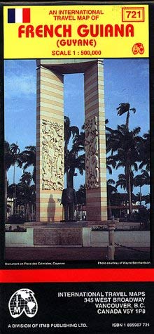 French Guiana (Guyane) - Wide World Maps & MORE! - Book - Gifts International Inc - Wide World Maps & MORE!