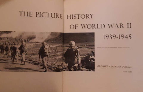 The Picture History of World War II 1939-1945 (Original Title: Collier's Photographic History of World War II) (Hardcover) - Wide World Maps & MORE! - Book - Wide World Maps & MORE! - Wide World Maps & MORE!
