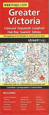 Greater Victoria Street Map - Wide World Maps & MORE! - Book - Wide World Maps & MORE! - Wide World Maps & MORE!