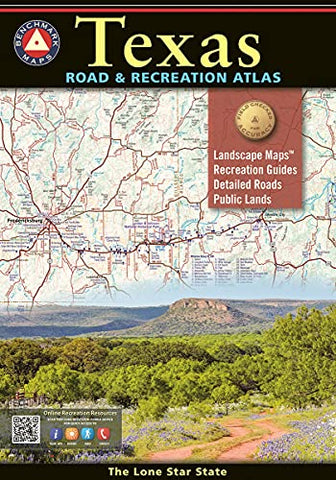 Texas Road and Recreation Atlas - Wide World Maps & MORE!