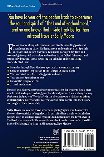 Backroads & Byways of New Mexico: Drives, Day Trips & Weekend Excursions - Wide World Maps & MORE! - Book - Brand: Countryman Press - Wide World Maps & MORE!