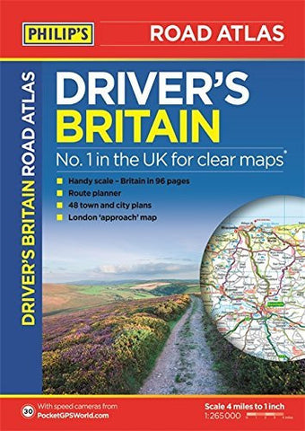 Philip's Driver's Atlas Britain 2015 - Wide World Maps & MORE! - Book - Wide World Maps & MORE! - Wide World Maps & MORE!