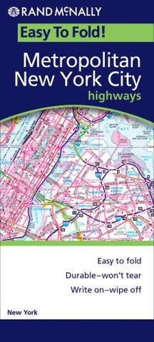 Rand McNally Metropolitan New York City, New York: Highways (Easyfinder Maps) - Wide World Maps & MORE!