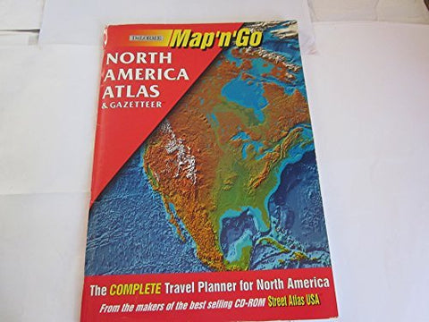 Map'N'Go(North American Atlas & Gazetteer (North American Atlas & Gazetteer) - Wide World Maps & MORE! - Book - Wide World Maps & MORE! - Wide World Maps & MORE!