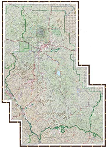 2019 Coconino National Forest, Arizona [Paper/Non-Laminated] - Wide World Maps & MORE! - Map - United States Department of Agriculture - Wide World Maps & MORE!