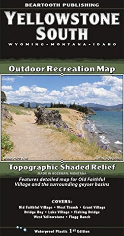 Beartooth Publishing Yellowstone South - Wide World Maps & MORE! - Sports - Beartooth Publishing - Wide World Maps & MORE!