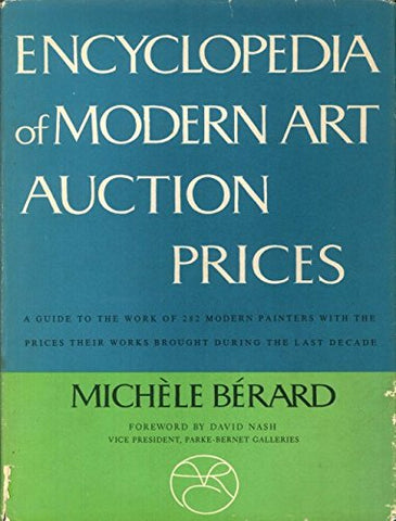 ENCYCLOPEDIA OF MODERN ART AUCTION PRICES - Wide World Maps & MORE!
