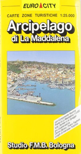 Carte stradali e nautiche 1:25.000: Con pianta del centro abitato di La Maddalena, scala 1:3.000 (Italian Edition) - Wide World Maps & MORE!