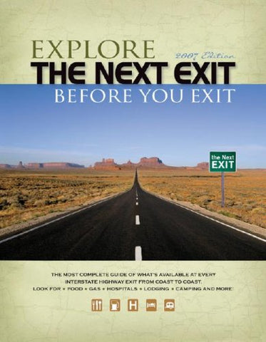 Explore the Next Exit Before You Exit - Wide World Maps & MORE! - Book - Brand: Next Exit - Wide World Maps & MORE!