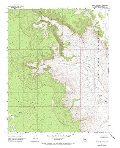 Yellow John Mountain, Arizona 7.5' - Wide World Maps & MORE!