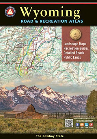 Wyoming Road & Recreation Atlas (The Cowboy State) - Wide World Maps & MORE!