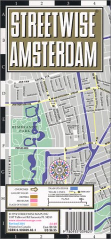 Streetwise Amsterdam - Wide World Maps & MORE! - Book - Wide World Maps & MORE! - Wide World Maps & MORE!