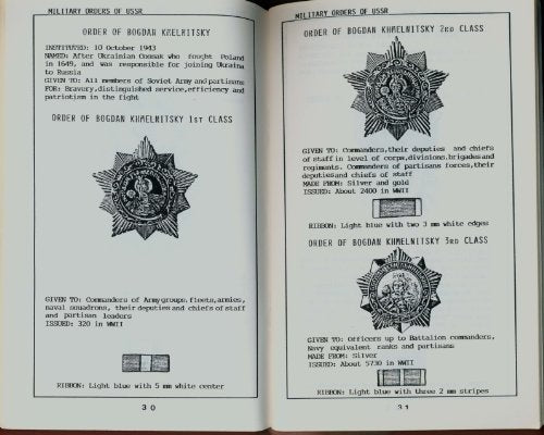 USSR Decorations Orders and Medals Reference Guide. - Wide World Maps & MORE! - Single Detail Page Misc - Wide World Maps & MORE! - Wide World Maps & MORE!